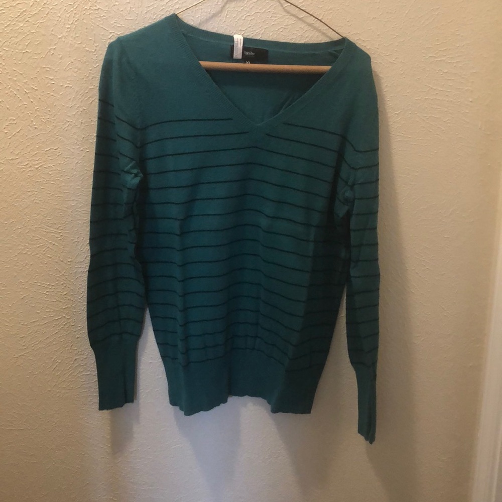 Turquoise sweater